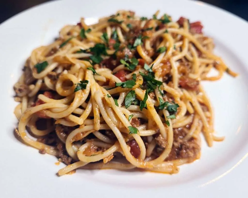 Spaghetti bolognese